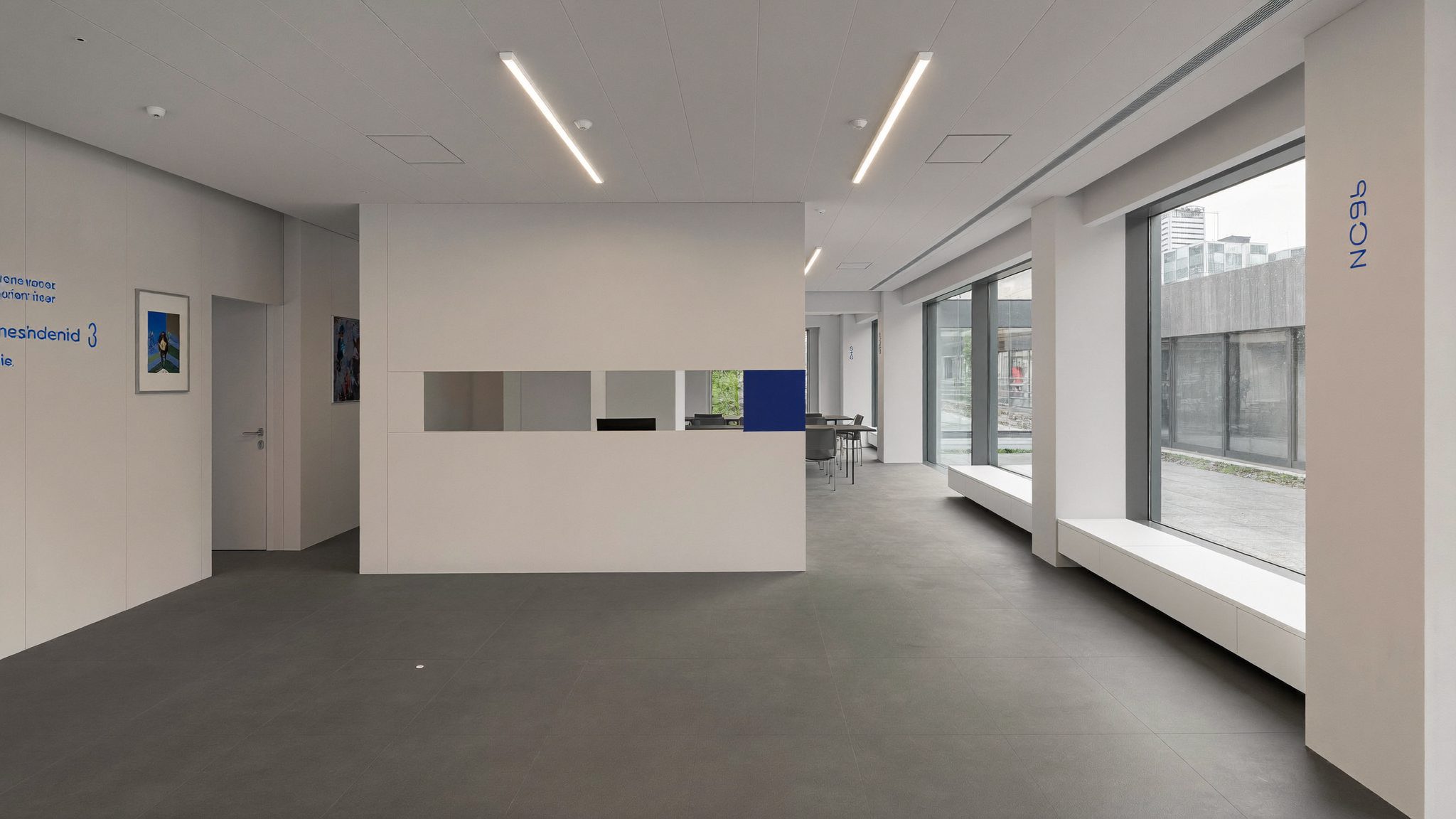 Reception interior at the Monverat Cape Town office